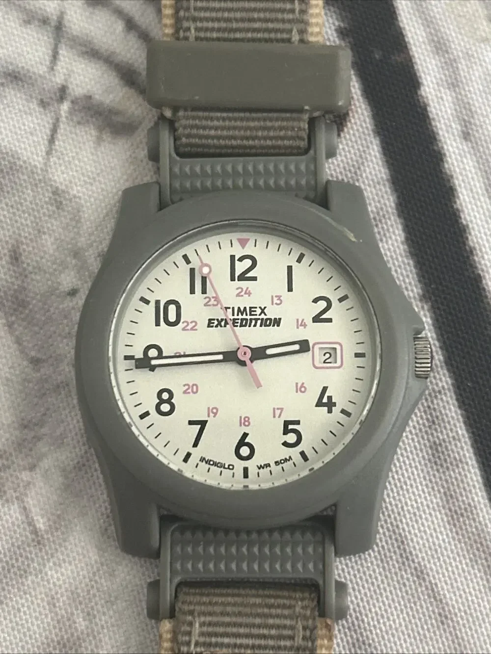 Timex Expedition Indiglo Gray Case Women’s Quartz Watch